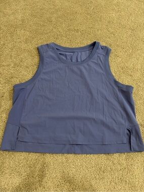 Colorfulkoala Sleeveless Workout Tank Top - Slate Blue